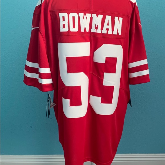 San Francisco 49ers Nike Limited Red Home Jersey - Picture 4 of 8